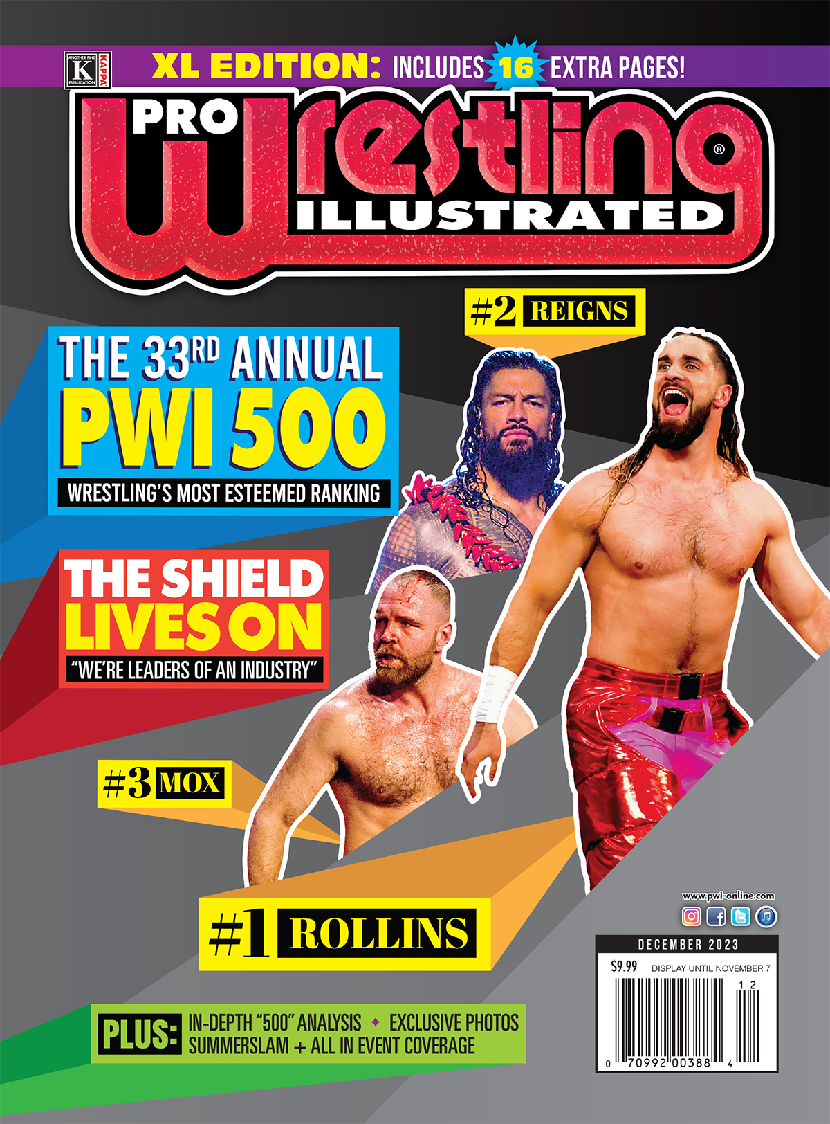 PWI 500 2023 Top 128 Wrestlers